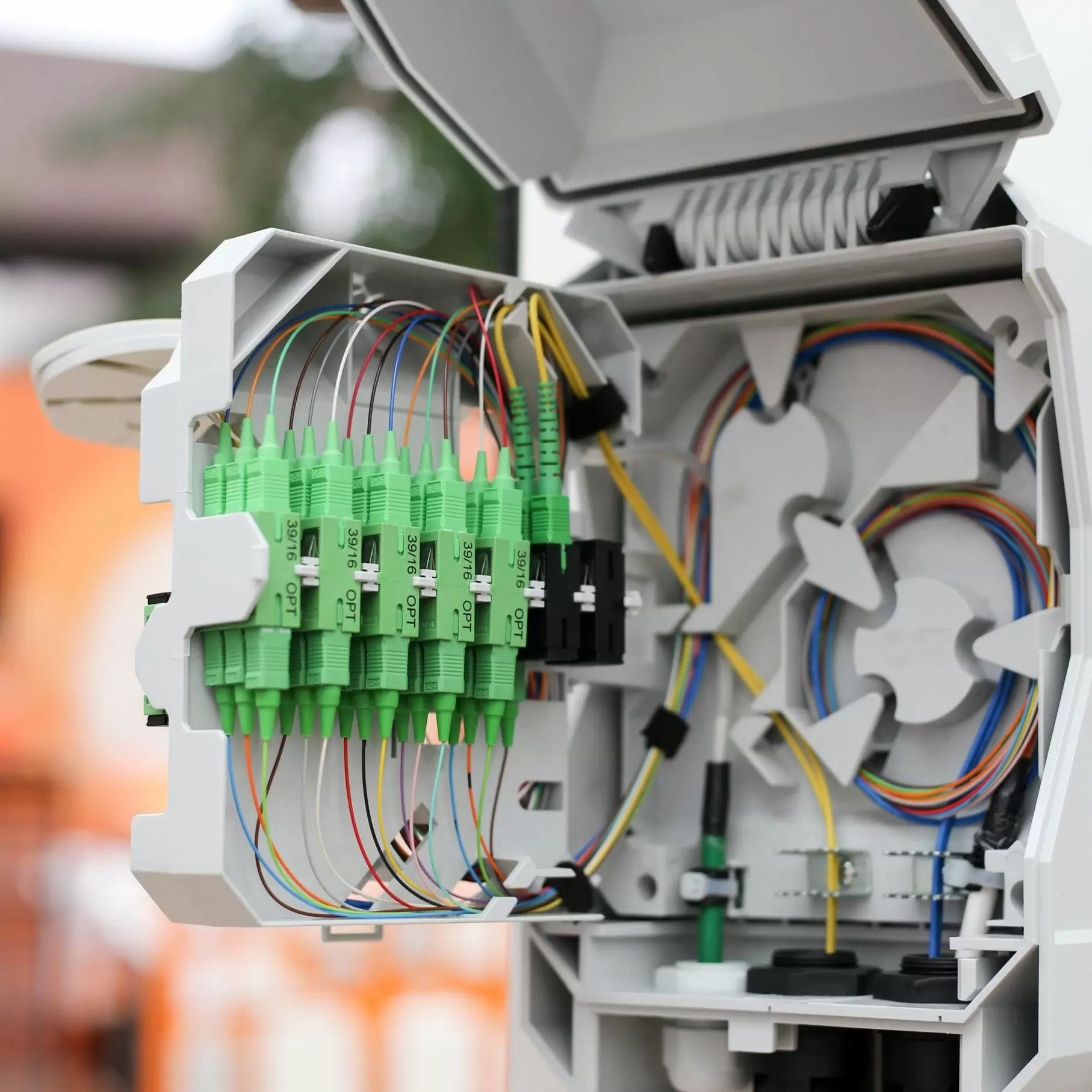 CNT Triple Play installation for voice, data, and video